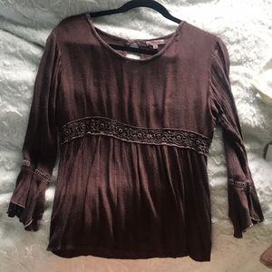 Dark Maroon Shirt